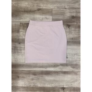 Pale pink Aritzia Contour mini skirt size S